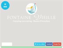 Tablet Screenshot of fontaine-vieille.com